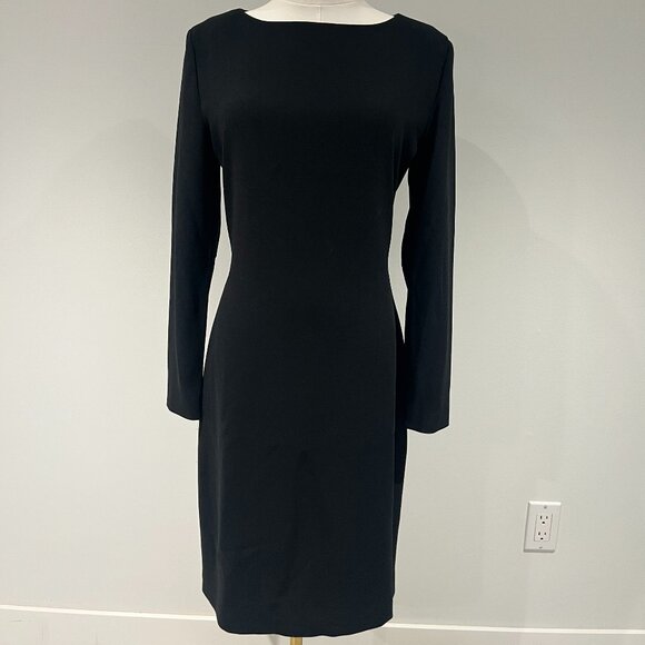 Ellen Tracy Black Shift Dress - Picture 1 of 2